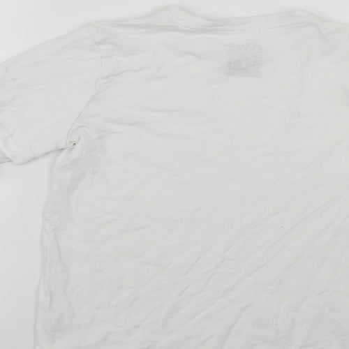 F&F Boys White   Jersey T-Shirt Size 8-9 Years