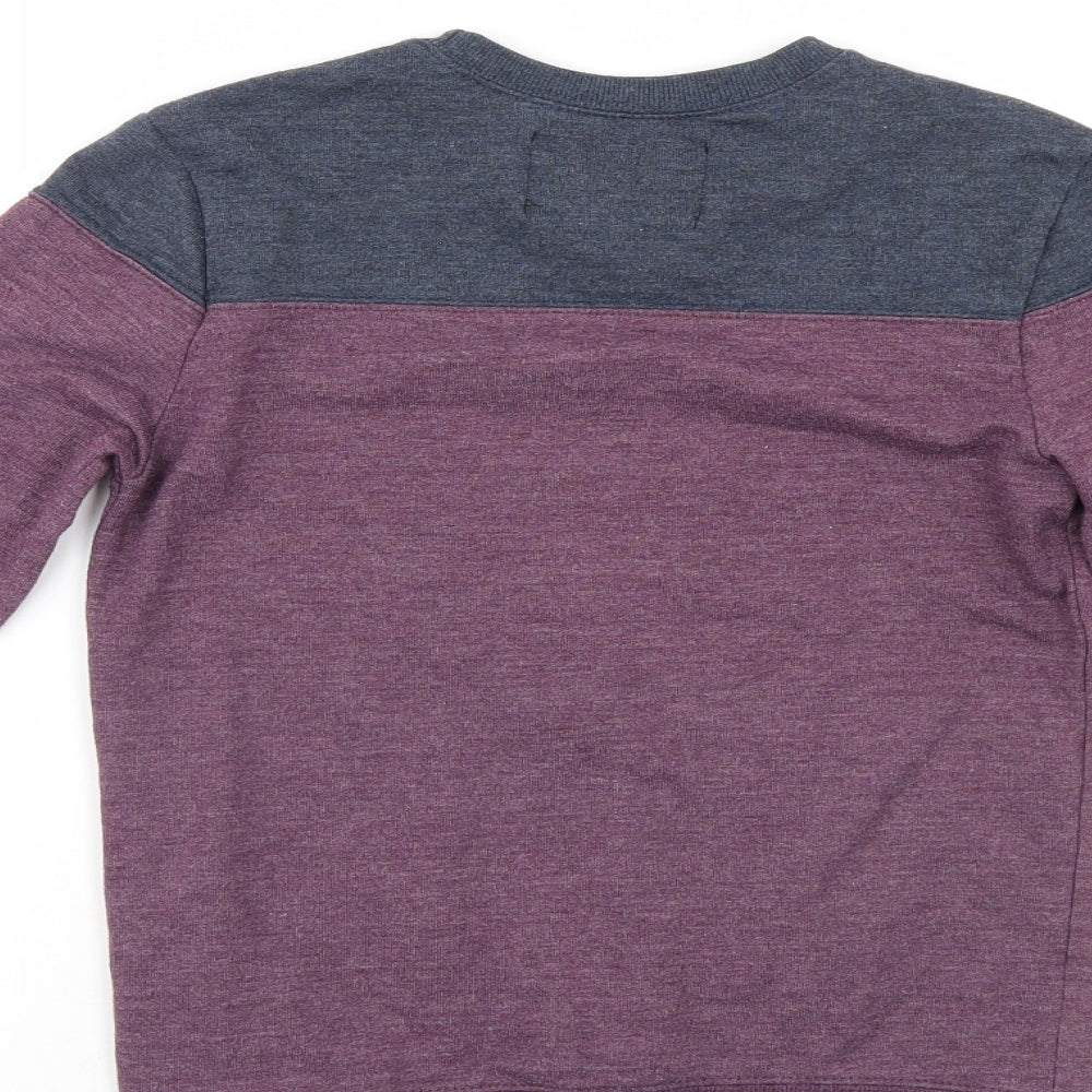 River Island Girls Purple   Pullover Sweatshirt Size 9-10 Years