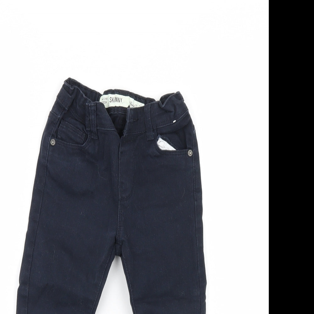 Denim & Co. Boys Blue  Denim Straight Jeans Size 4-5 Years