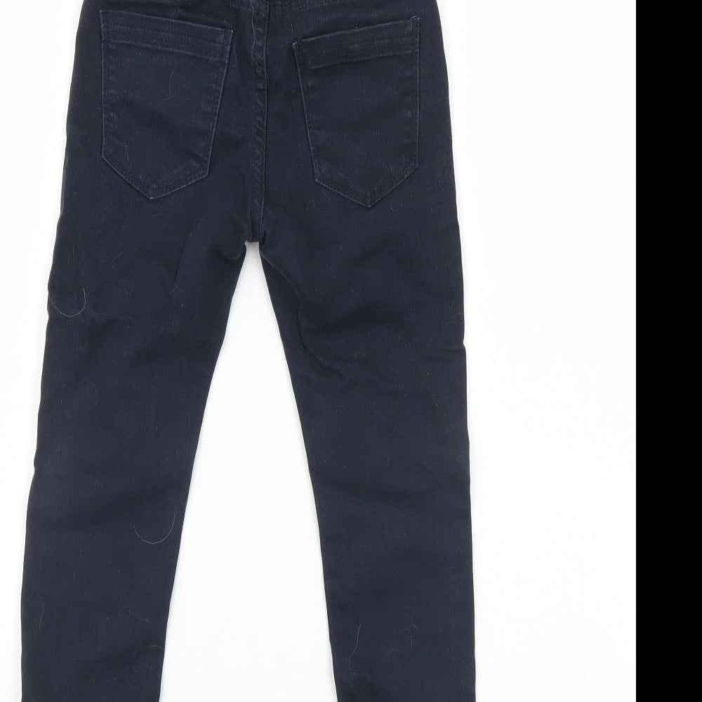 Denim & Co. Boys Blue  Denim Straight Jeans Size 4-5 Years