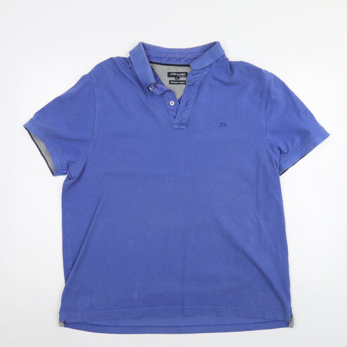 J. Hampton and Sons Mens Blue    Polo Size XL