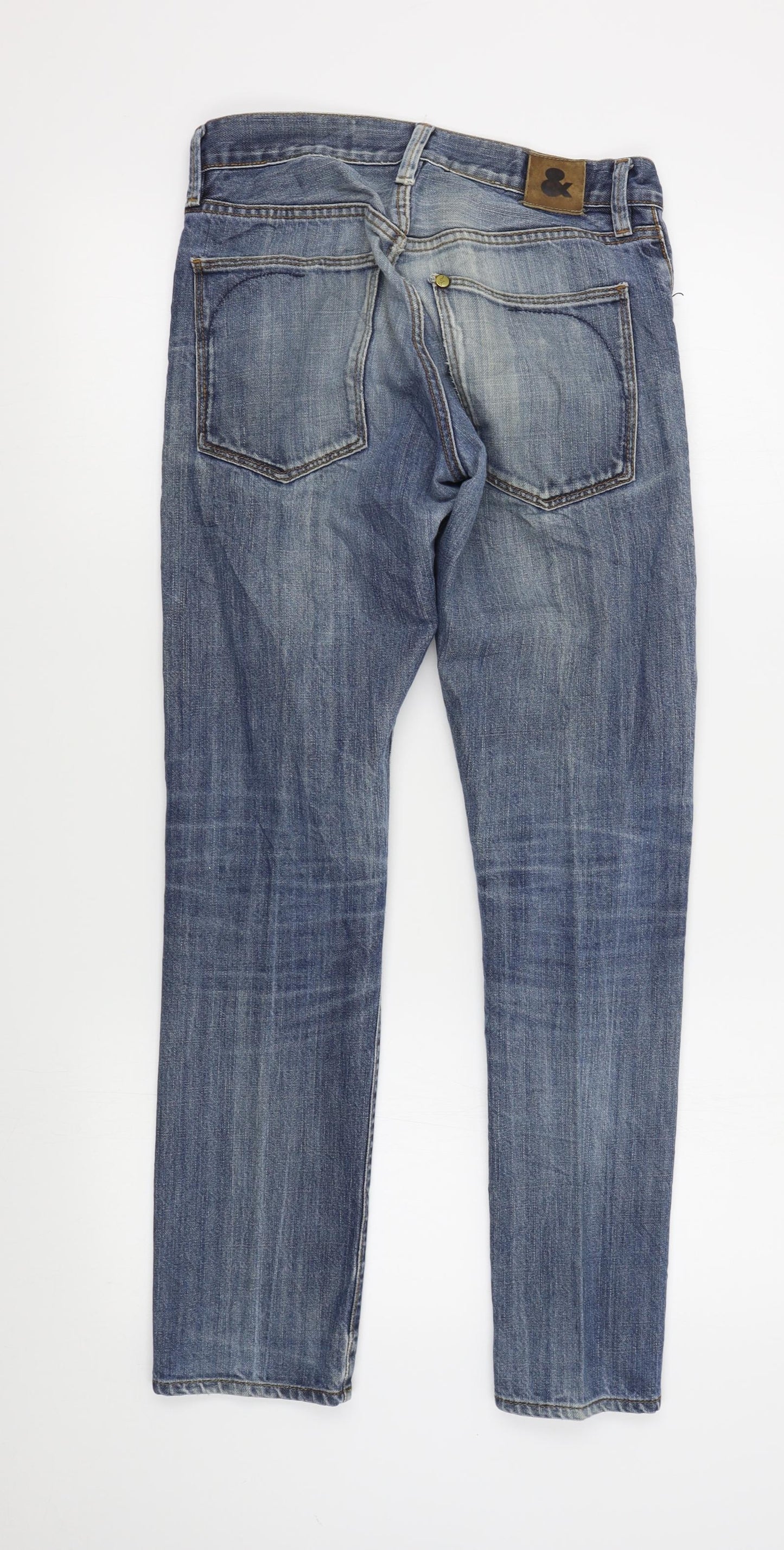 H&M Mens Blue   Straight Jeans Size 28 L29 in
