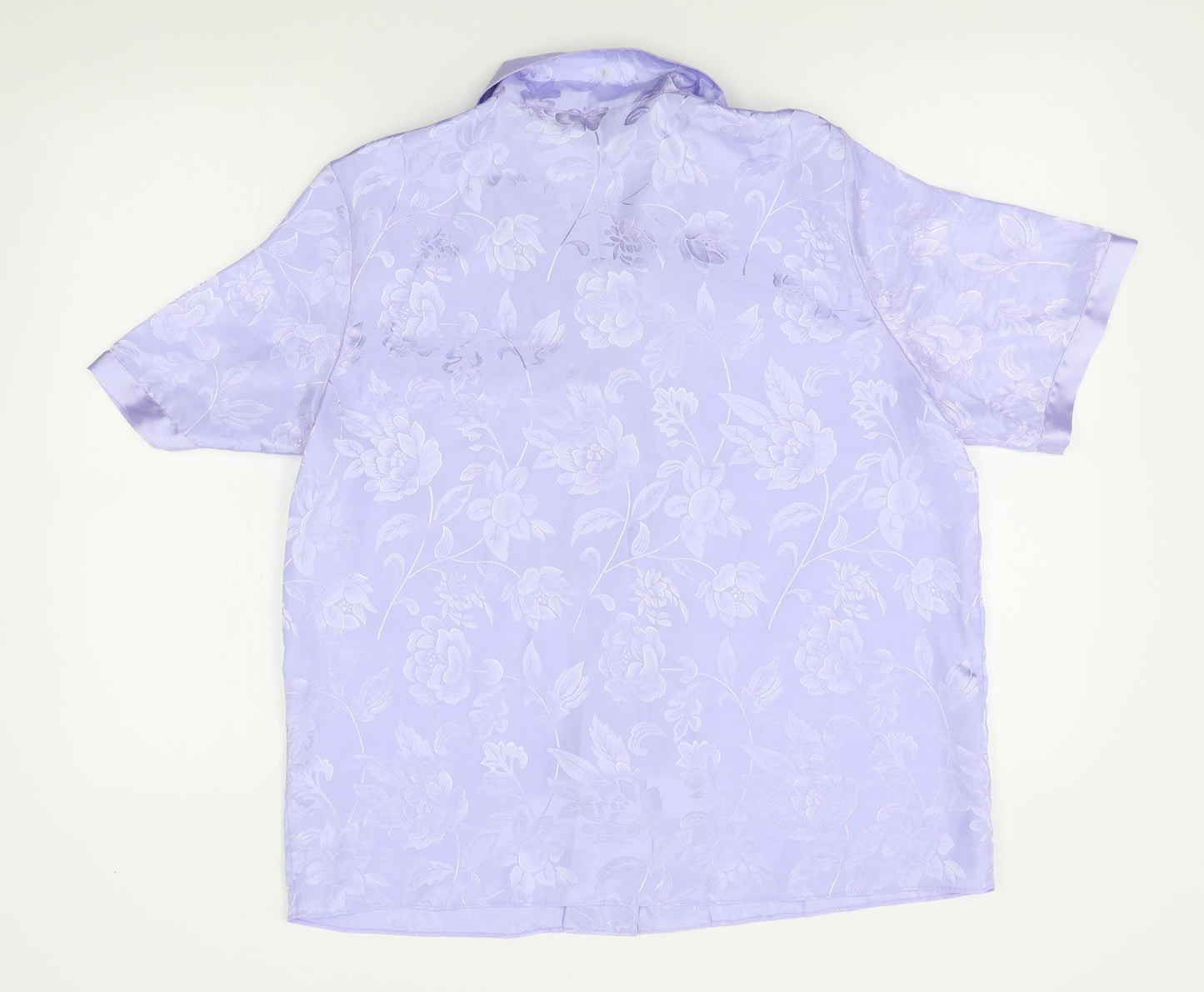 BHS Womens Purple Floral   Nightshirt Size 12