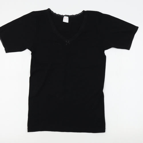 la marquise Womens Black    Nightshirt Size 14
