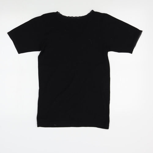 la marquise Womens Black    Nightshirt Size 14