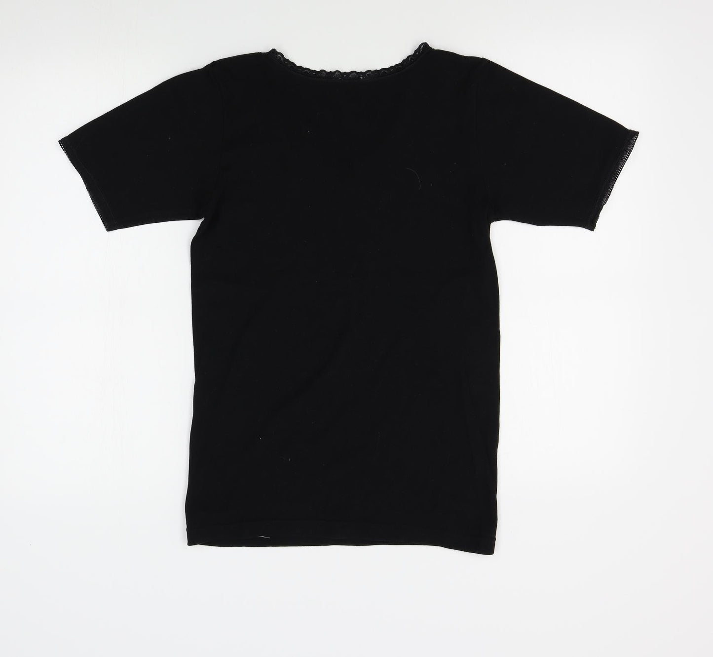 la marquise Womens Black    Nightshirt Size 14