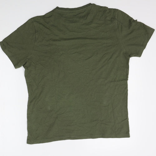 F&F Mens Green    T-Shirt Size M