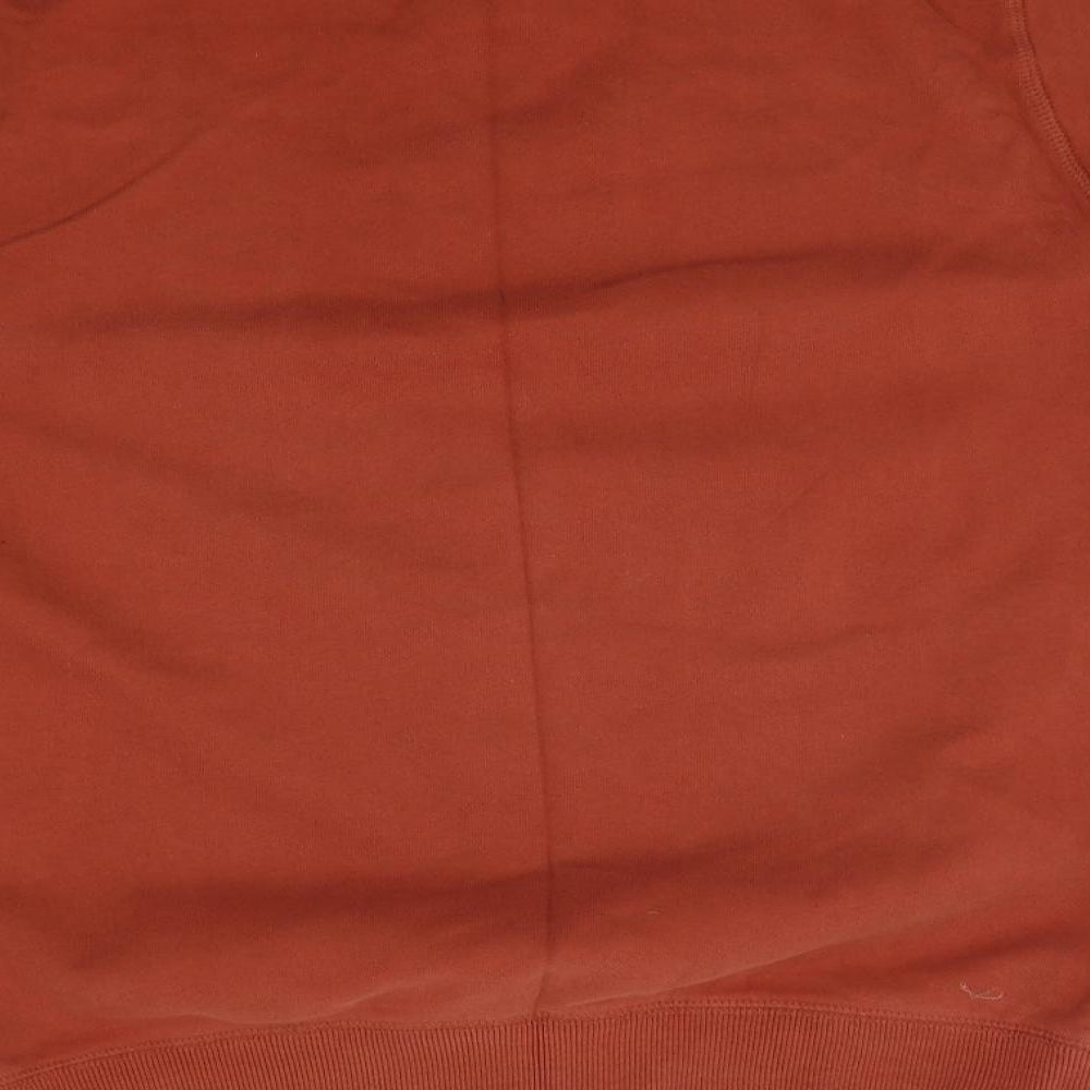 Nutmeg Mens Orange   Pullover Jumper Size M