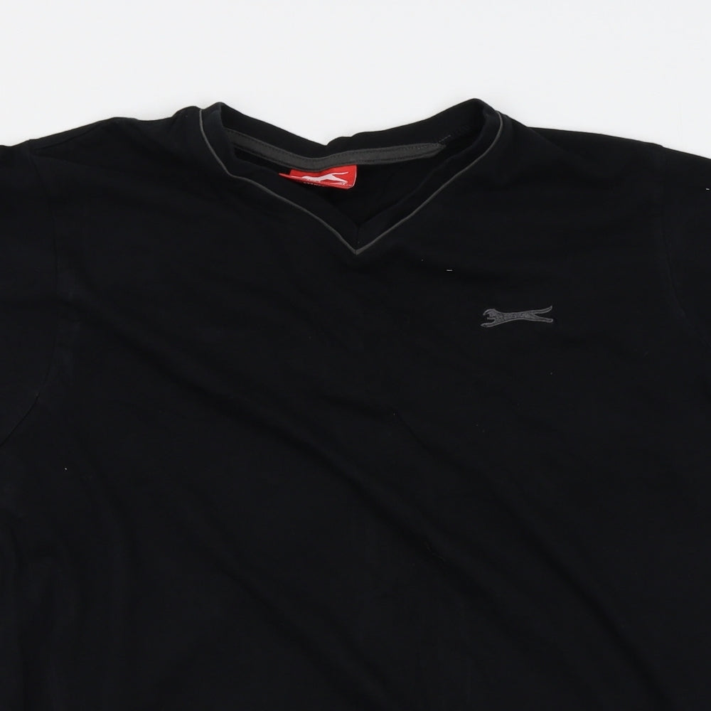 Slazenger Mens Black    T-Shirt Size M