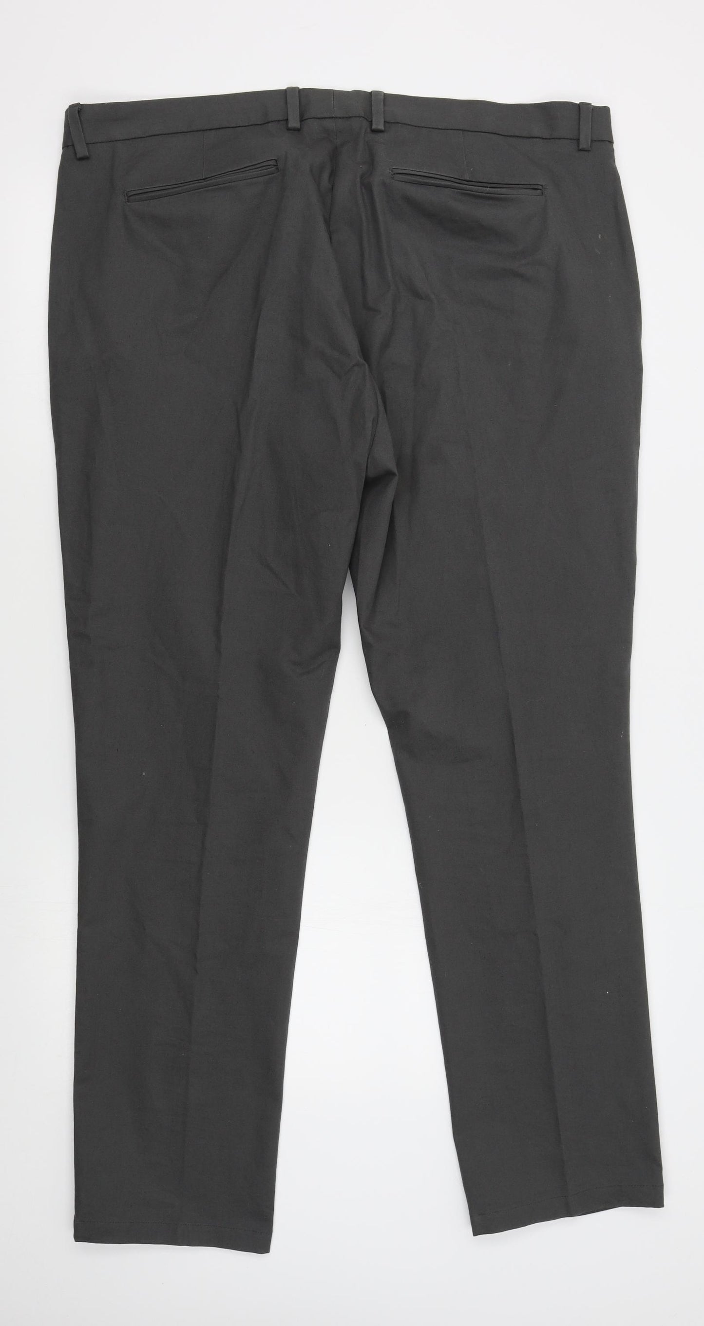 burton menswear Mens Grey    Suit Trousers Size 40 L30 in