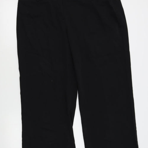 South Womens Black   Trousers  Size 20 L27 in