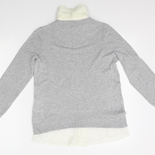 George Womens Grey   Pullover Jumper Size 12