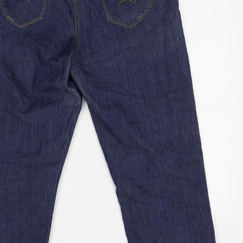Live Denim Womens Blue   Straight Jeans Size 12 L22 in