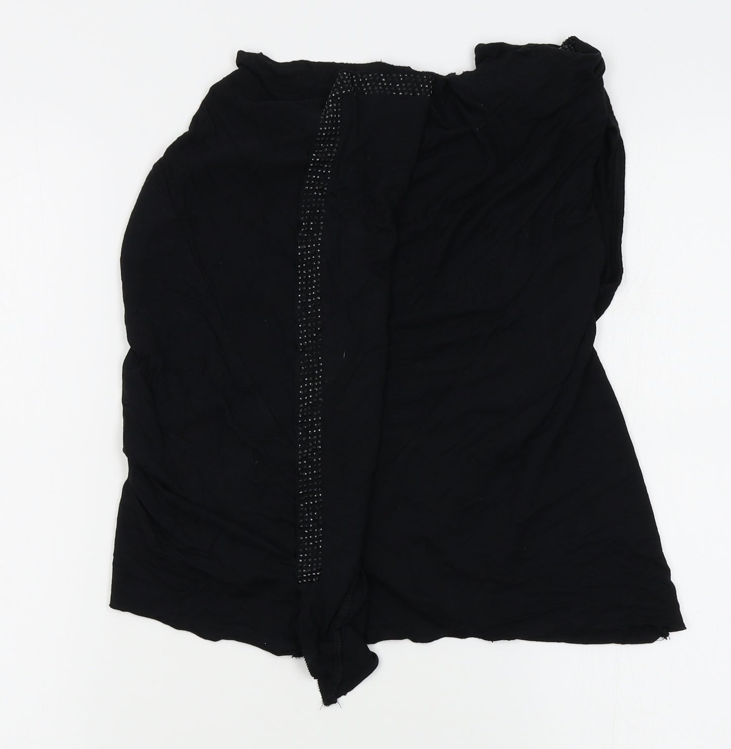 George Womens Black   Wrap Jumper Size 12