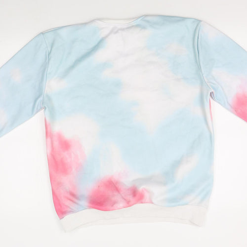 BoohooMAN Womens Blue   Pullover Jumper Size S