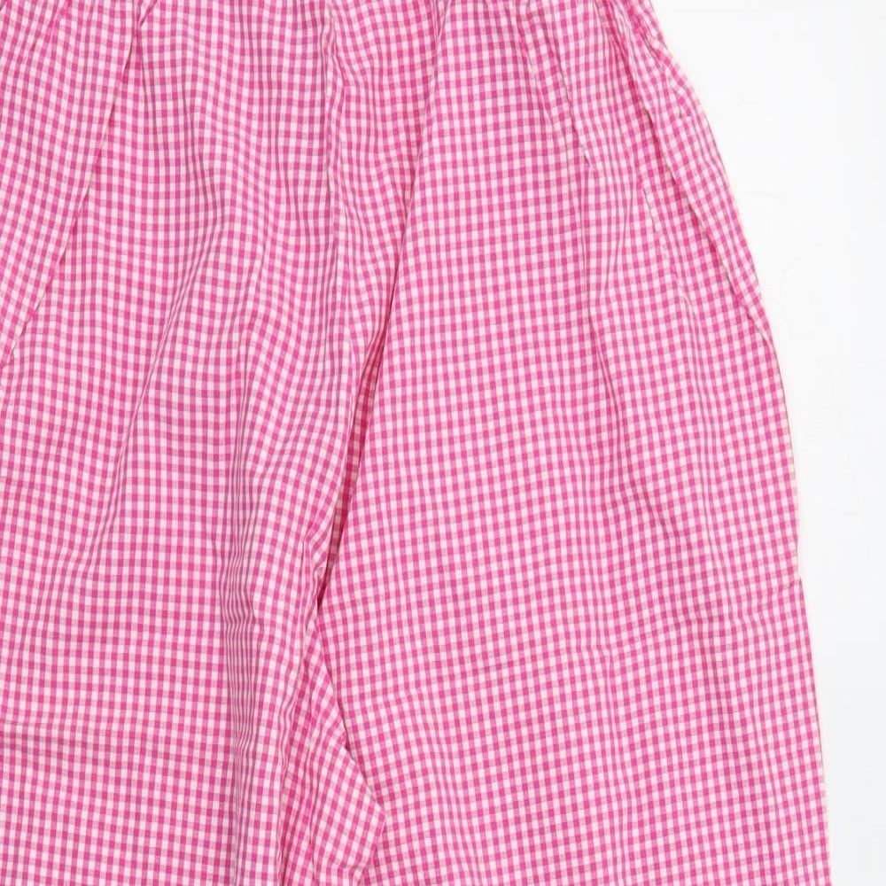 Tesco Womens Pink Check   Pyjama Pants Size L