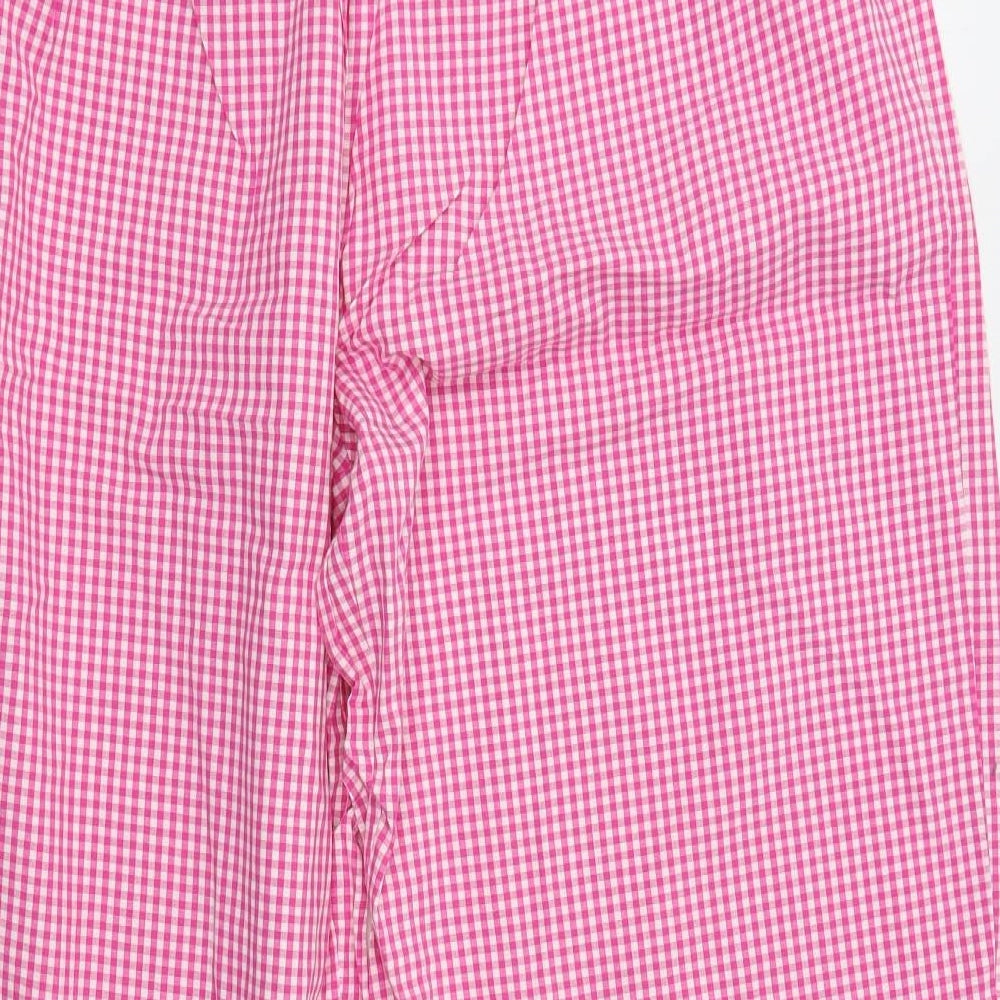 Tesco Womens Pink Check   Pyjama Pants Size L