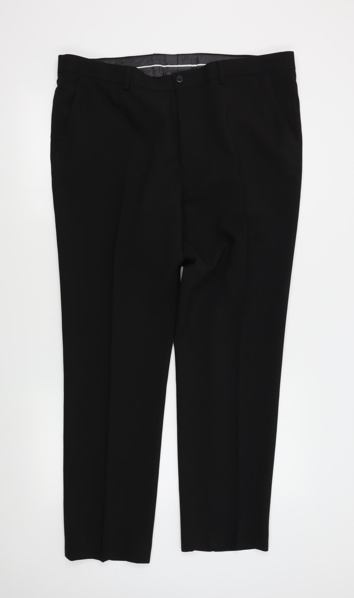 Matalan Mens Black   Trousers  Size 36 L31 in