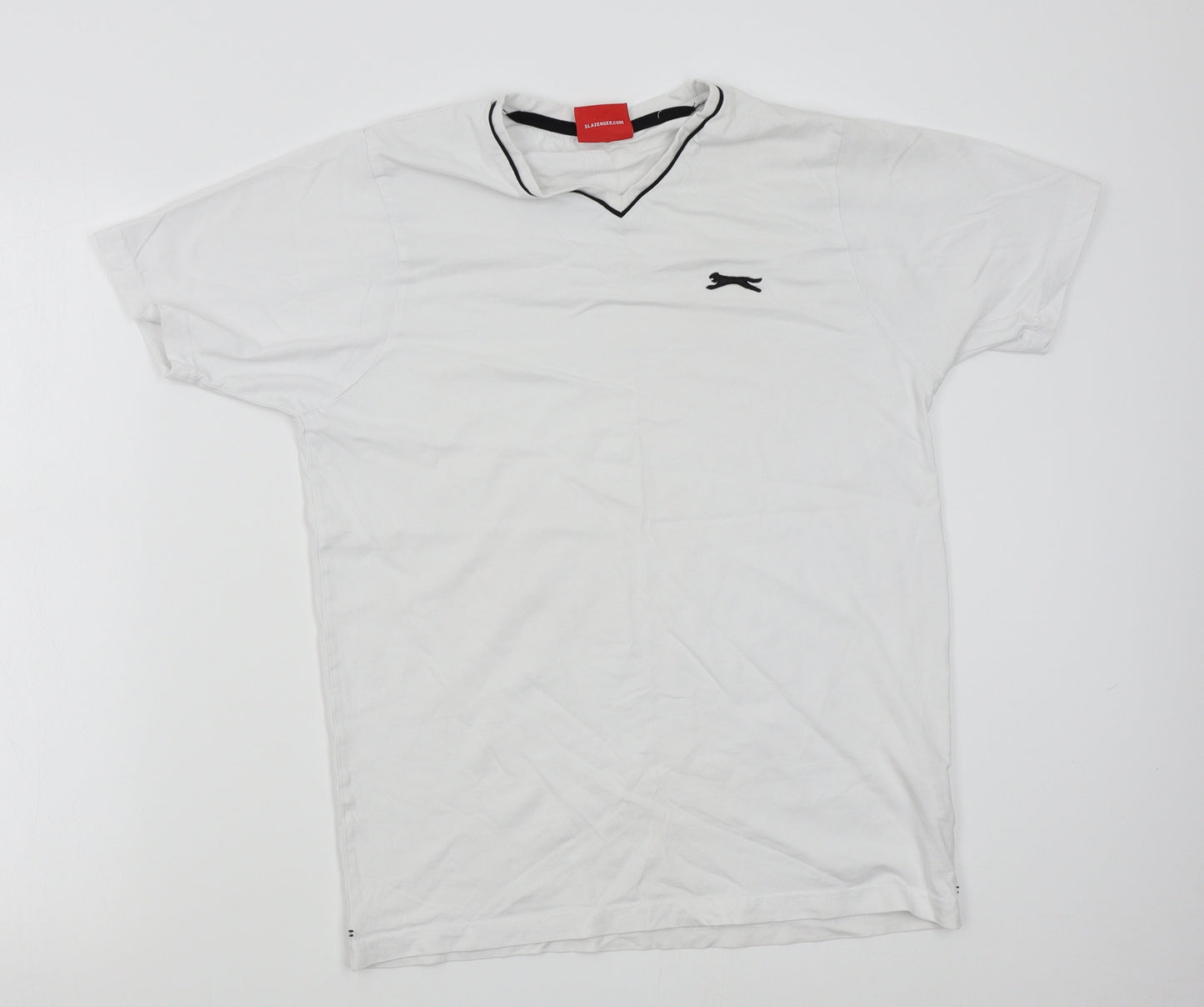 Slazenger Mens White    T-Shirt Size M