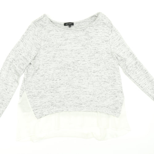 newlook Womens Grey   Basic T-Shirt Size 12
