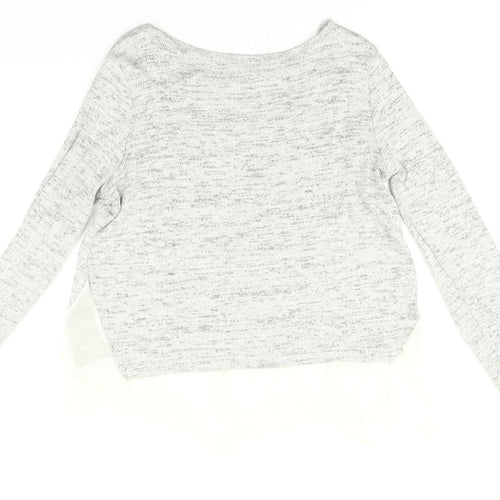 newlook Womens Grey   Basic T-Shirt Size 12