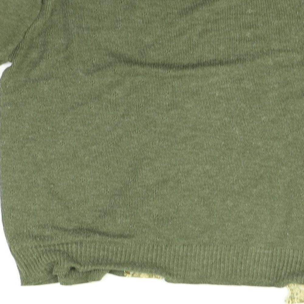 Jigsaw Womens Green   Cardigan Jumper Size S