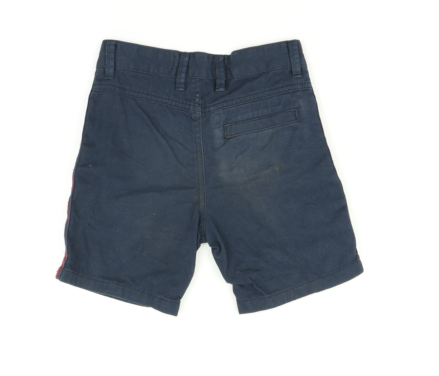 Threadboys Girls Blue Striped   Shorts Size 5-6 Years