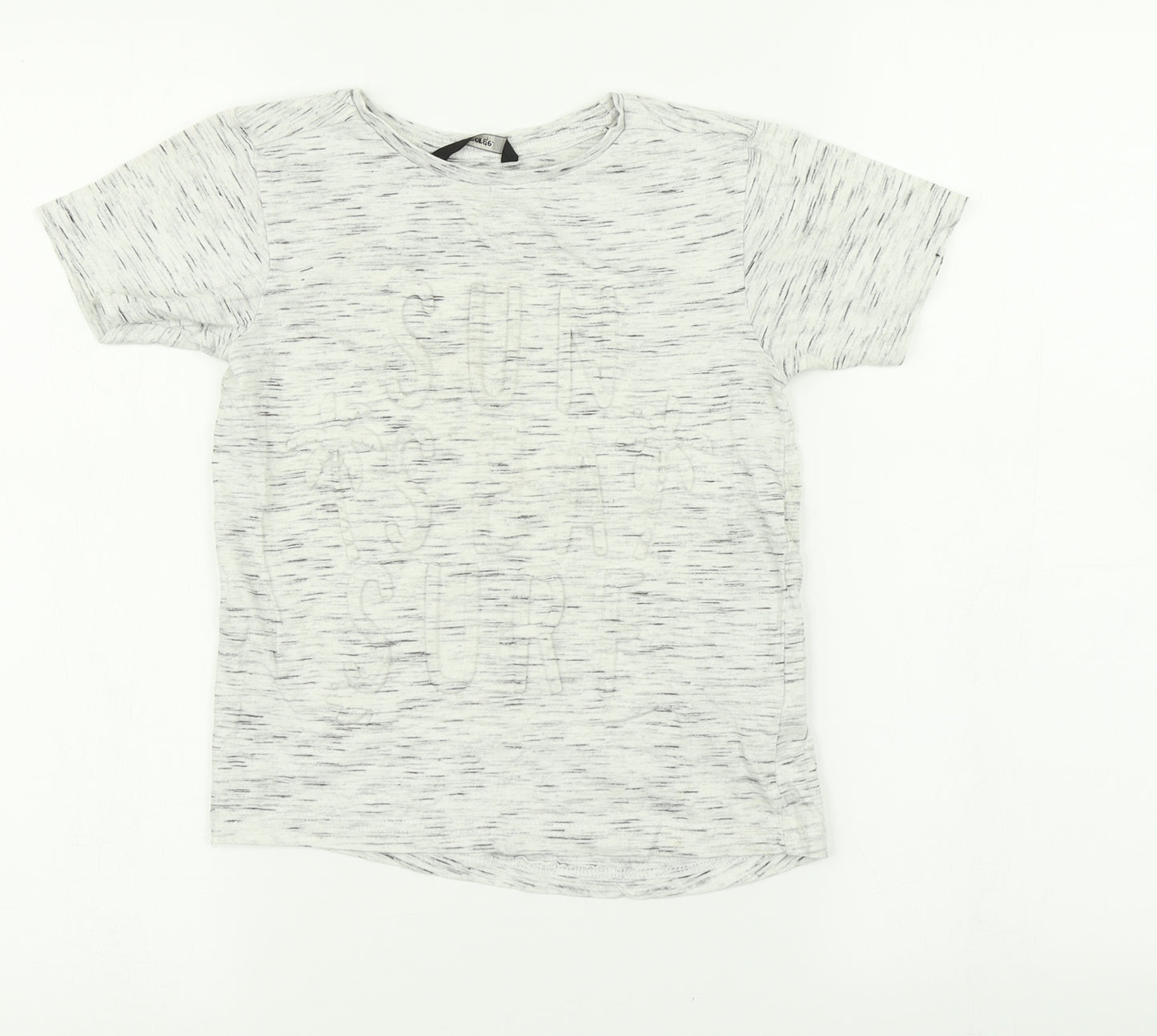 George Boys Grey   Basic T-Shirt Size 5-6 Years