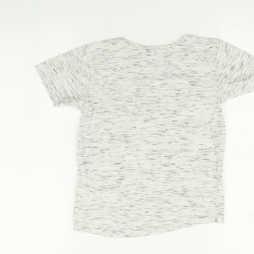 George Boys Grey   Basic T-Shirt Size 5-6 Years