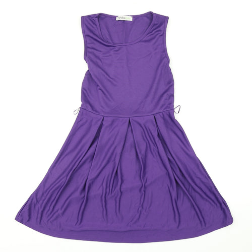 SHELIKES Womens Purple   Fit & Flare
