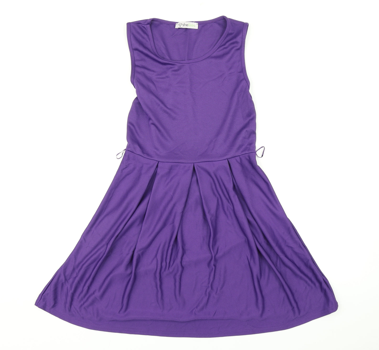 SHELIKES Womens Purple   Fit & Flare