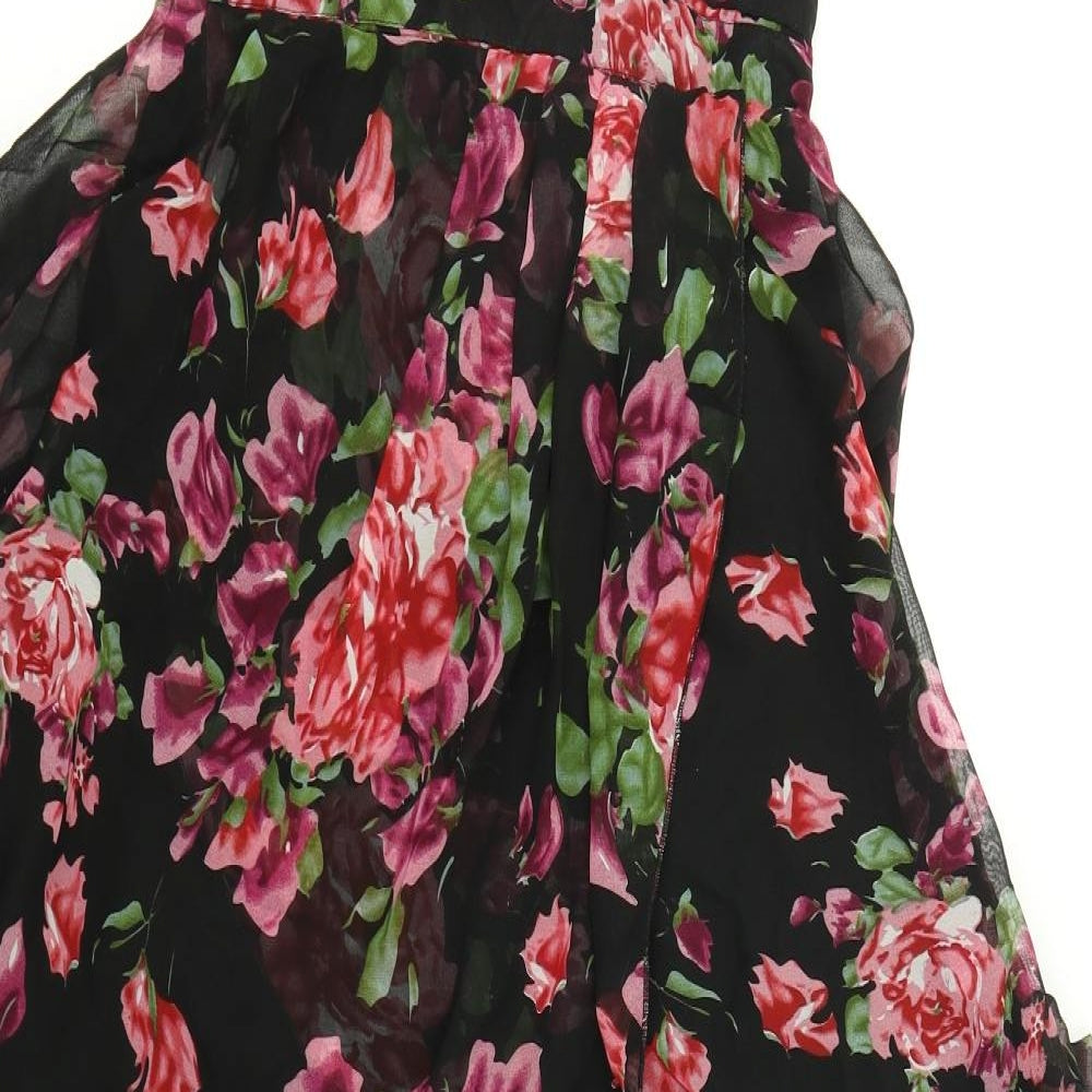 AX Womens Multicoloured Floral  Fit & Flare  Size 10