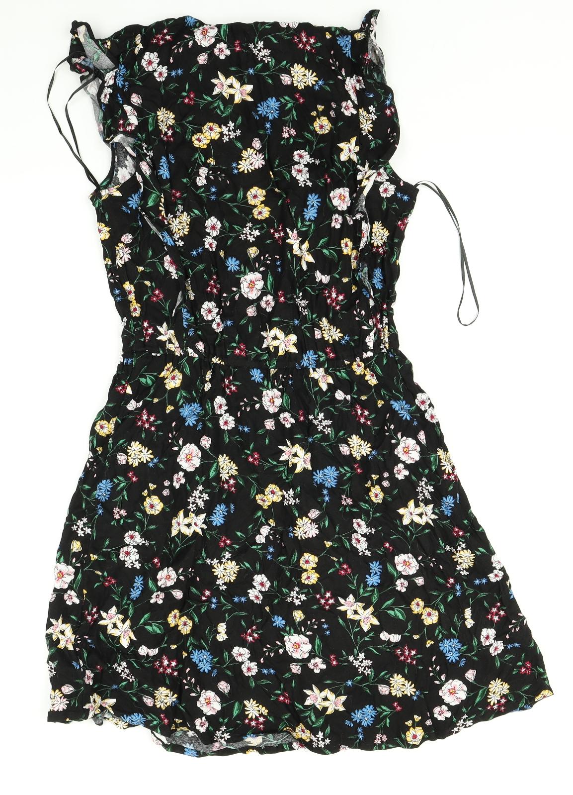 F&F Womens Multicoloured Floral  Fit & Flare  Size 10