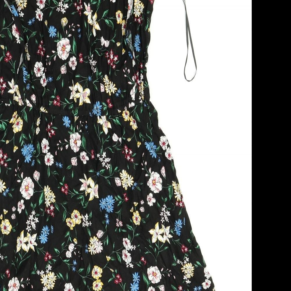 F&F Womens Multicoloured Floral  Fit & Flare  Size 10