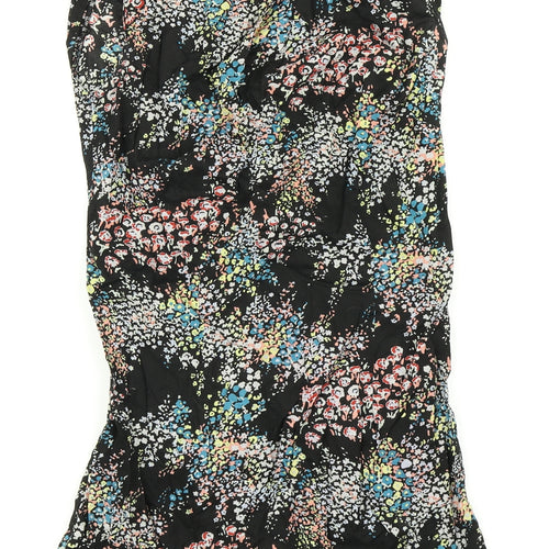 Warehouse Womens Multicoloured Floral  Mini  Size 10