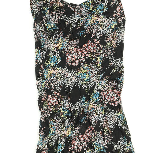Warehouse Womens Multicoloured Floral  Mini  Size 10