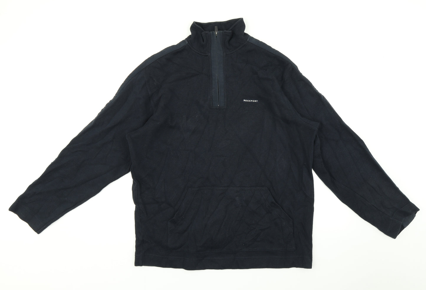 Rockport Mens Blue   Pullover Jumper Size L