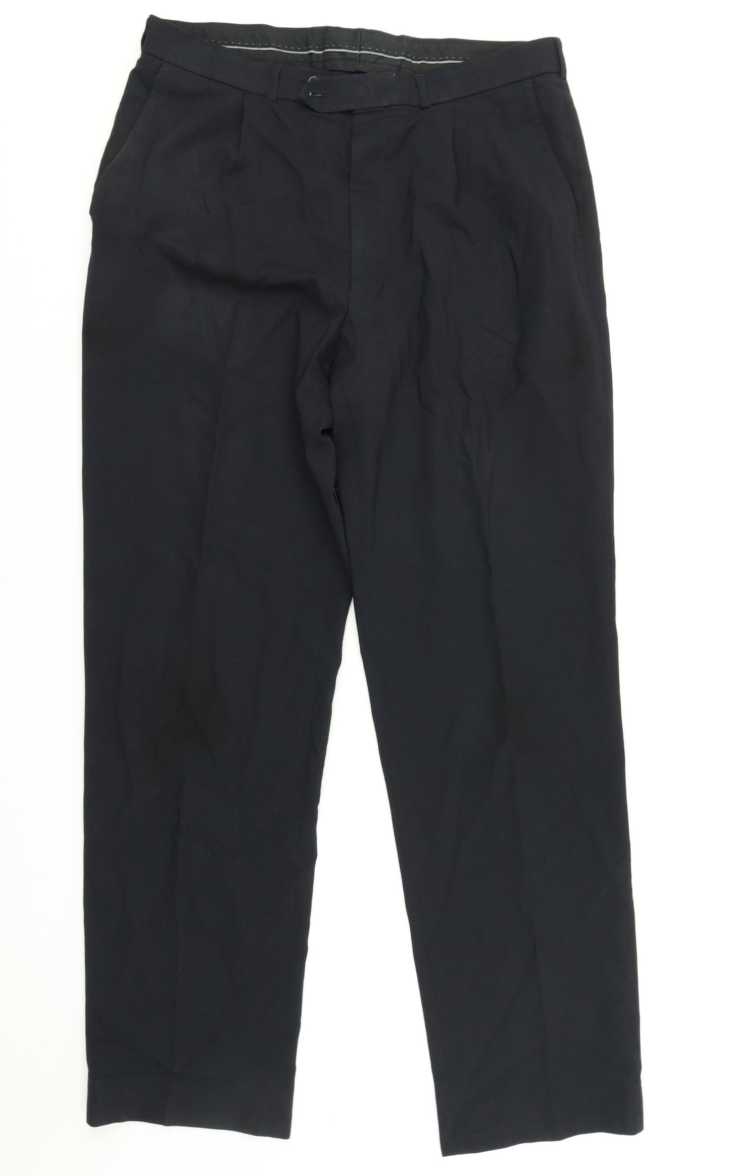 Marks and Spencer Womens Blue   Trousers  Size L L33 in