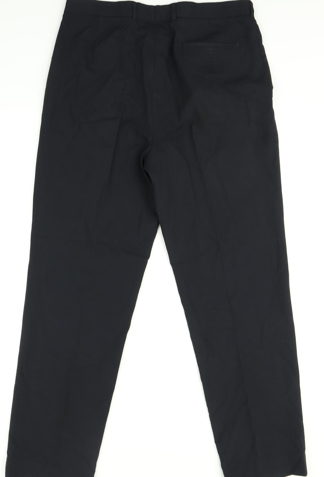 Marks and Spencer Womens Blue   Trousers  Size L L33 in
