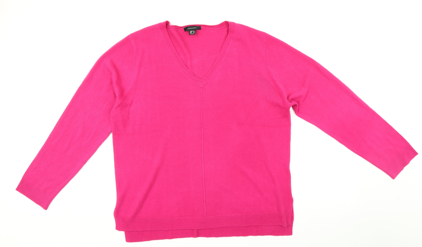 Atmosphere Womens Pink   Pullover Sweatshirt Size 20