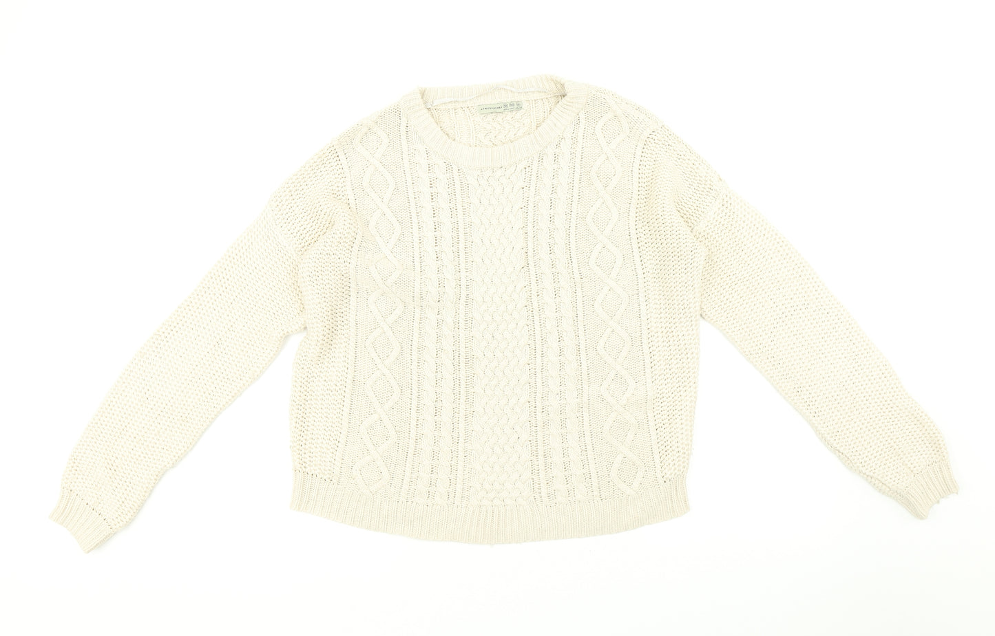 Atmosphere Womens Beige   Pullover Jumper Size 12