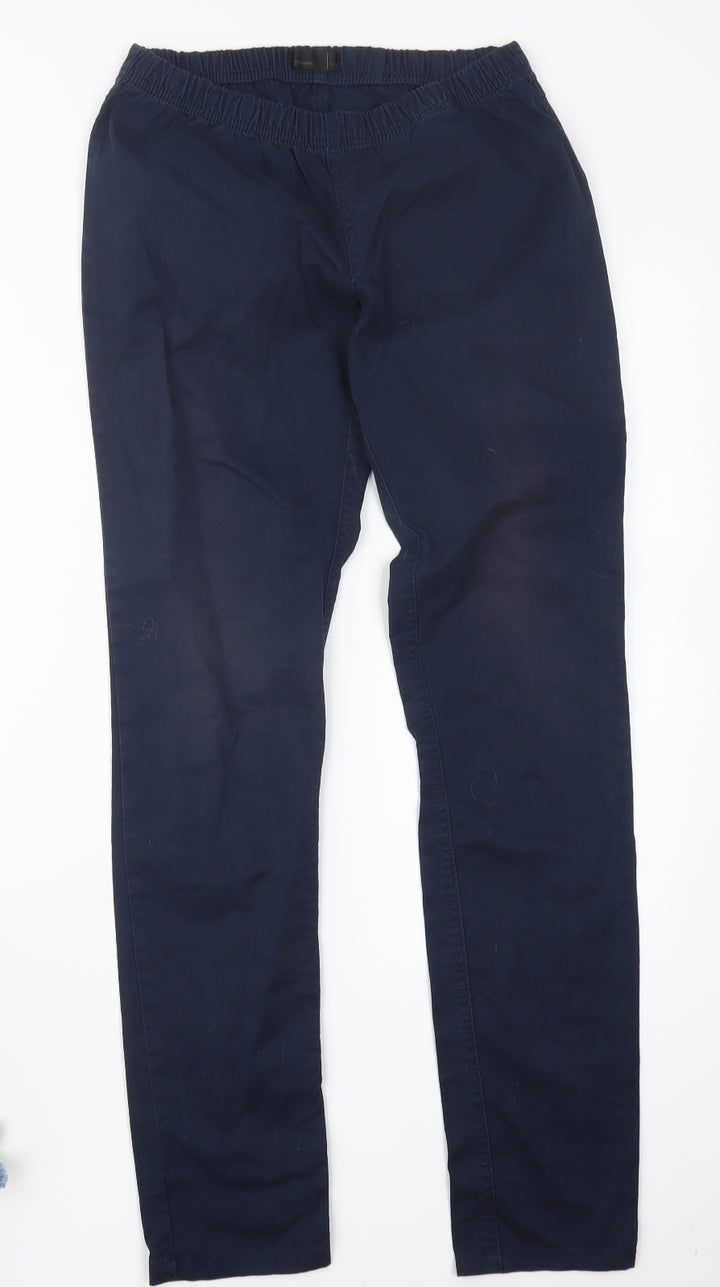 VERO MODA Womens Blue Trousers Size S L31 in