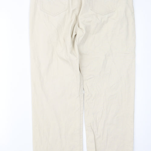 Sunbird Womens Beige   Trousers  Size 32 in L28 in