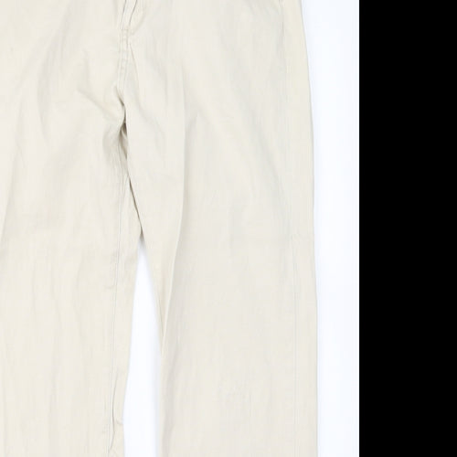 Sunbird Womens Beige   Trousers  Size 32 in L28 in