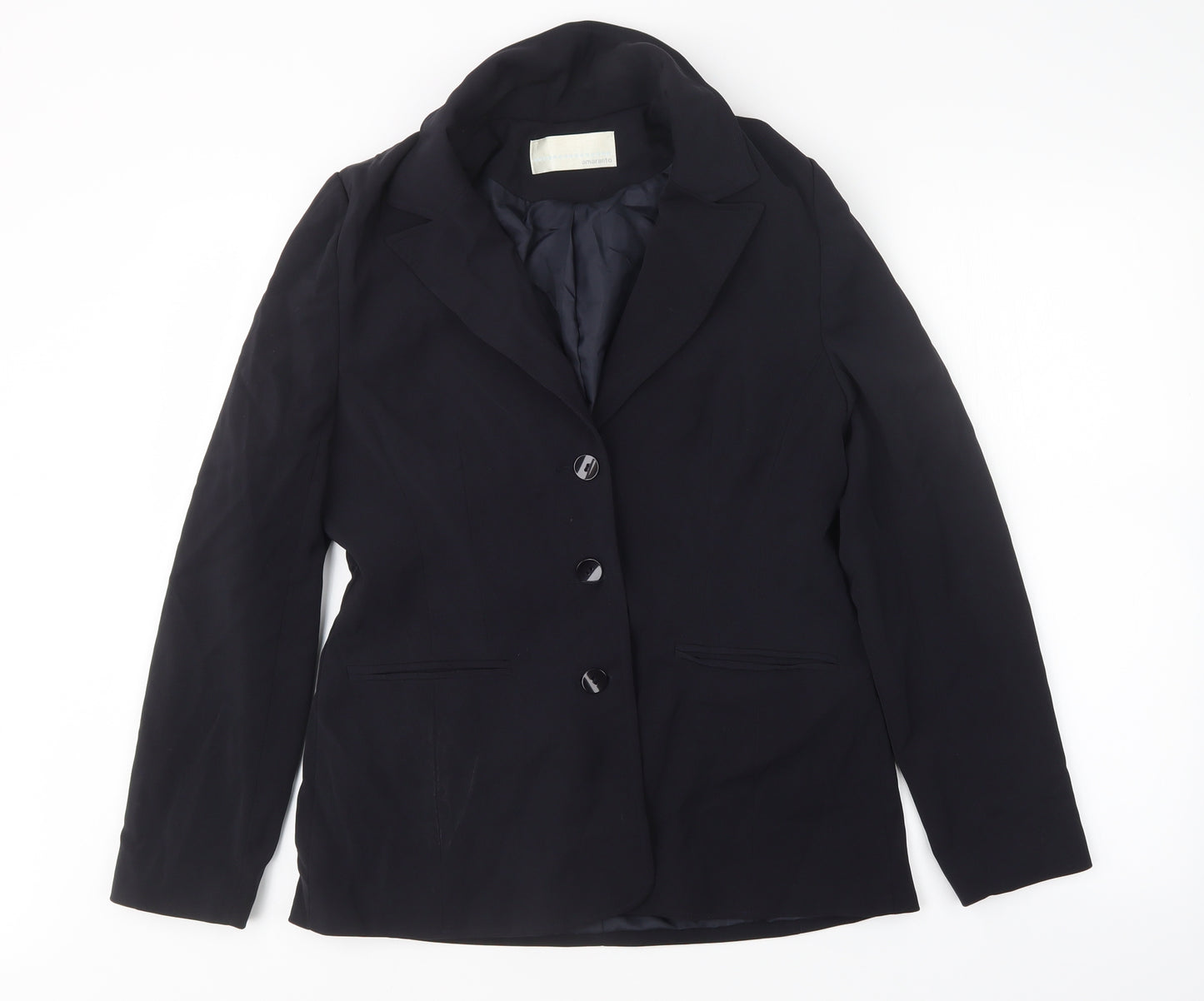 AMARANTO Womens Blue   Jacket  Size 12