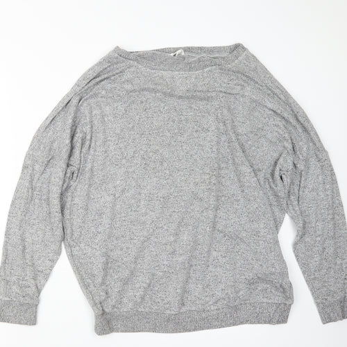 Soft Womens Grey   Pullover Jumper Size M