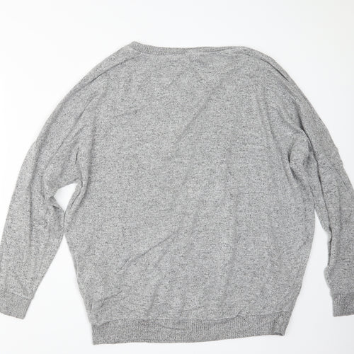 Soft Womens Grey   Pullover Jumper Size M