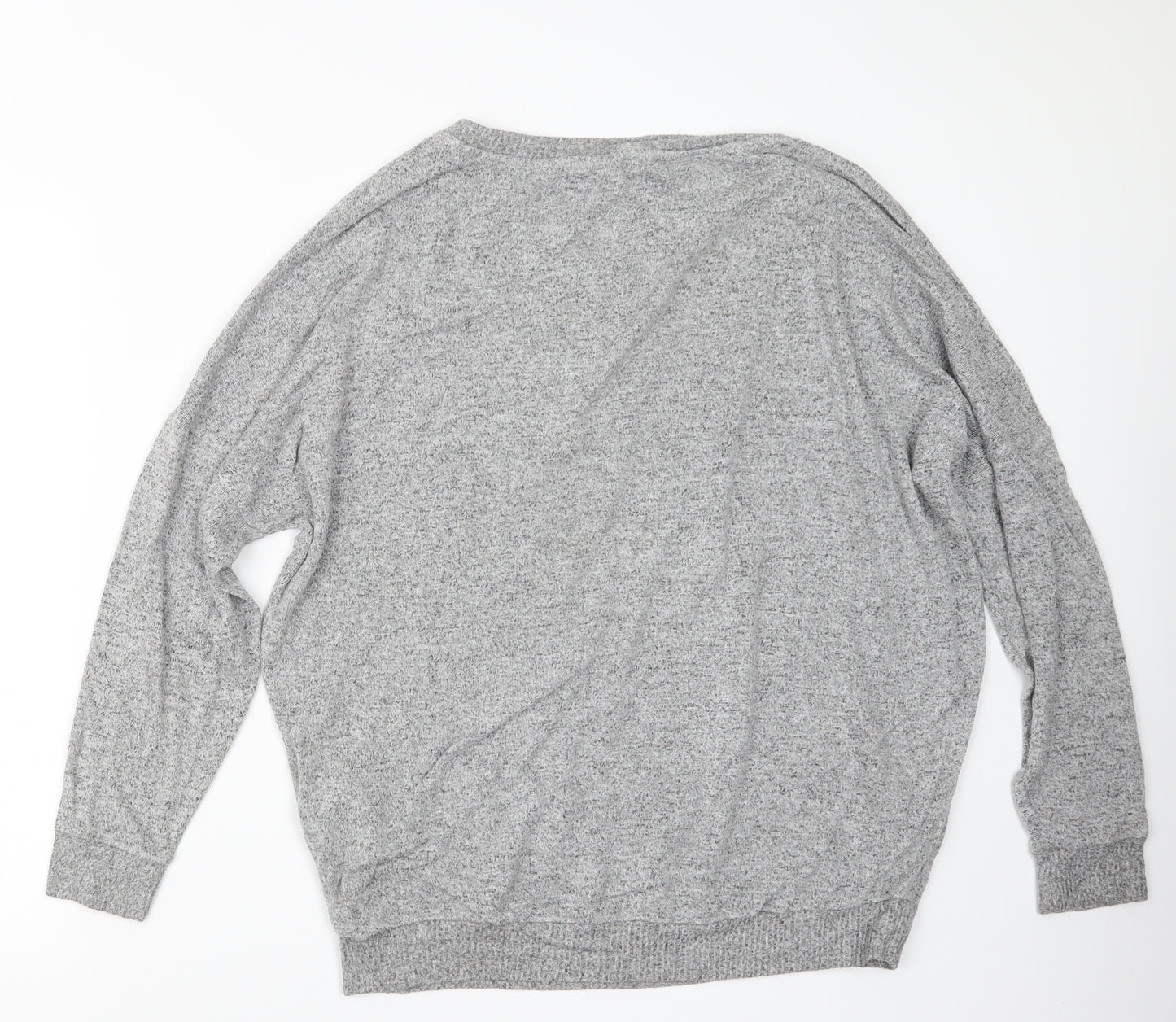 Soft Womens Grey   Pullover Jumper Size M