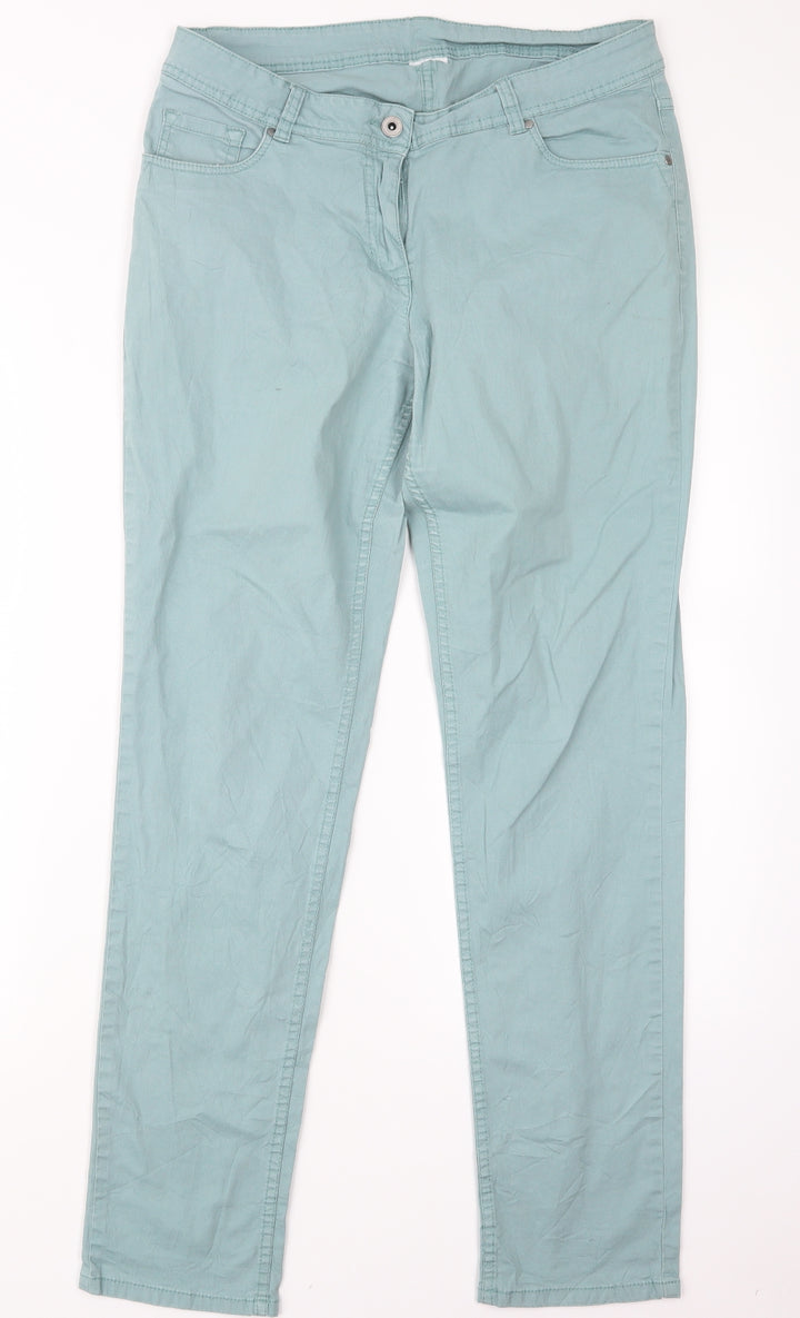 Preworn Womens Blue Straight Jeans Size 30 in L30.5 in