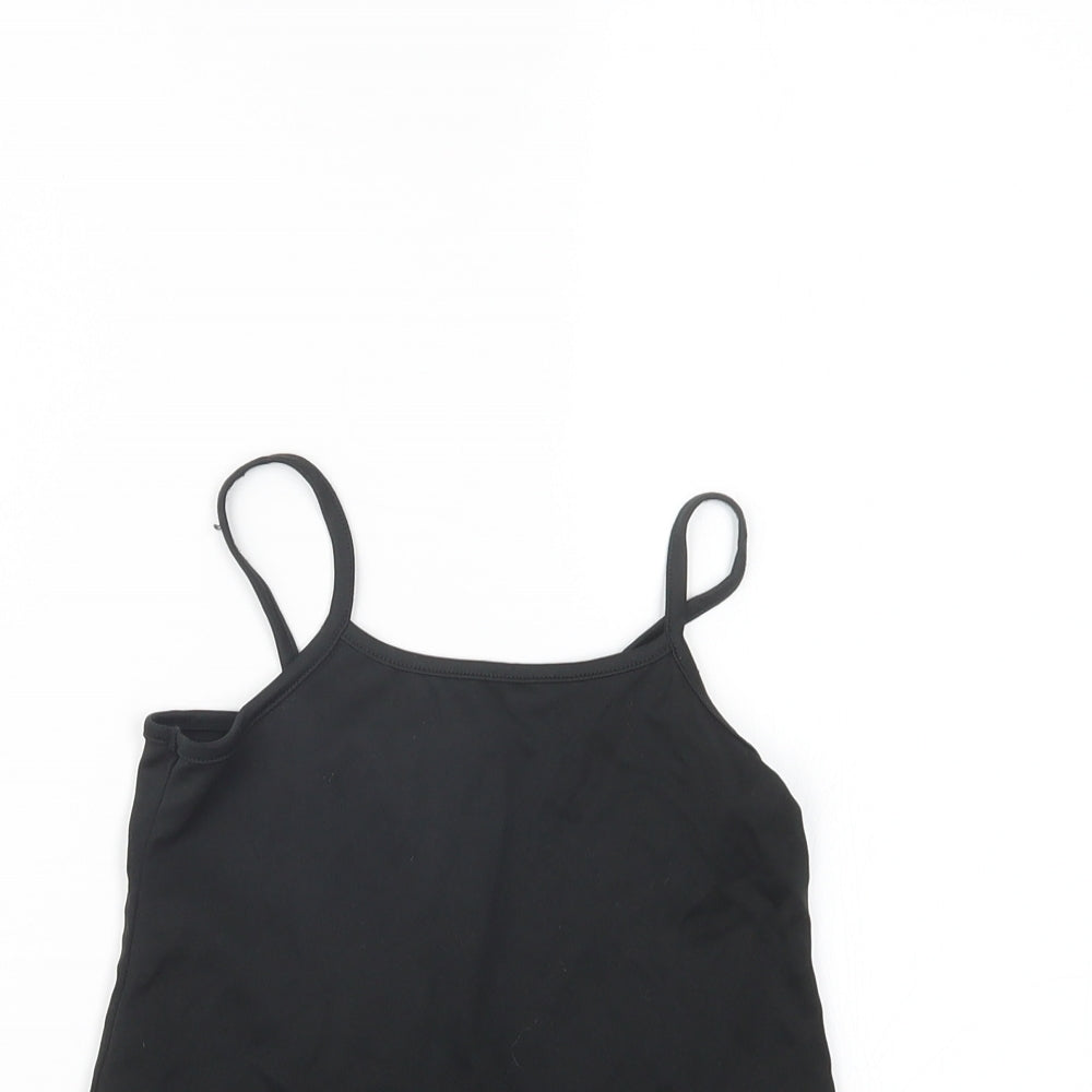 NEXT Girls Black   Basic T-Shirt Size 3 Years